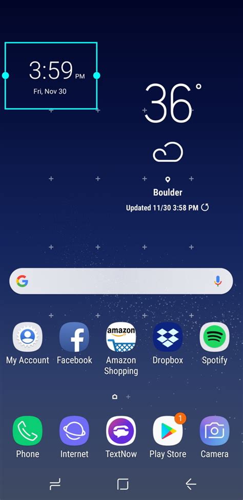 How To Setup Android Weather Widget On Samsung Phone Ask Dave Taylor