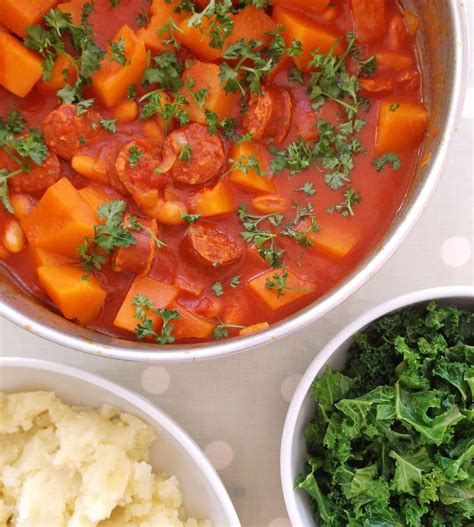 For making mashed potatoes, see below. Chorizo, Cannellini Bean and Butternut Squash Stew with ...