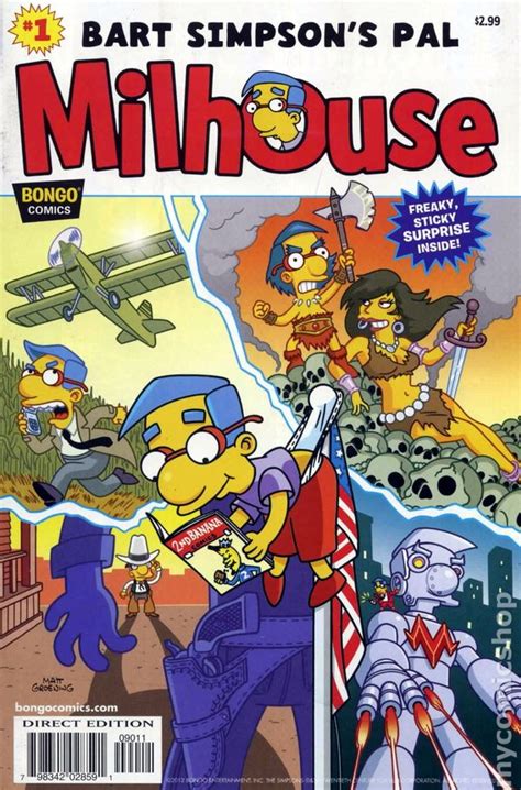Milhouse And Bart Simpson Comic Book Hot Sex Picture