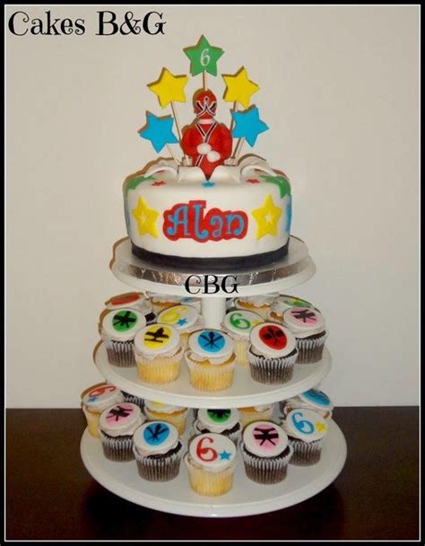 Power rangers birthday cake asda. Power Rangers cake and matching cupcakes - Cake by cakesbg ...