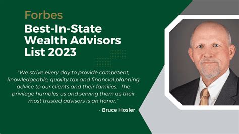 Forbes Best In State Wealth Advisor Az 2023 Bruce Hosler
