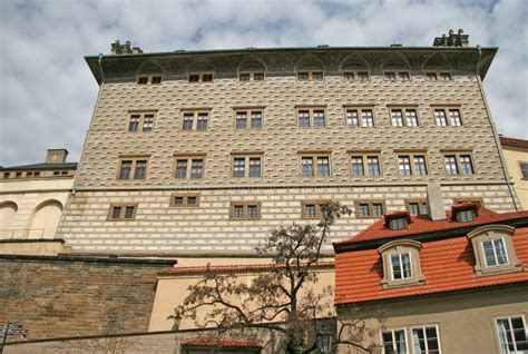 Schwarzenberg Palace In Prague Near The Prague S Castle Editorial