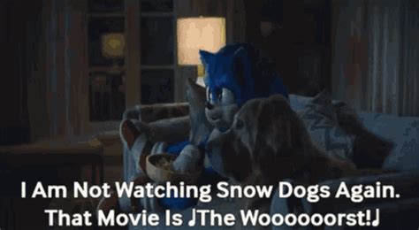 Sonic Movie2 I Am Not Watching Snow Dogs Again  Sonic Movie2 I Am