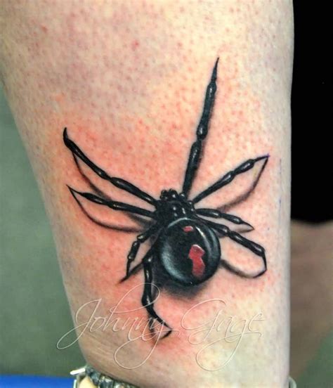 A female black widow spider doesn't always kill her mate. Outstanding Black Widow Spider Tattoo Design | Black widow ...