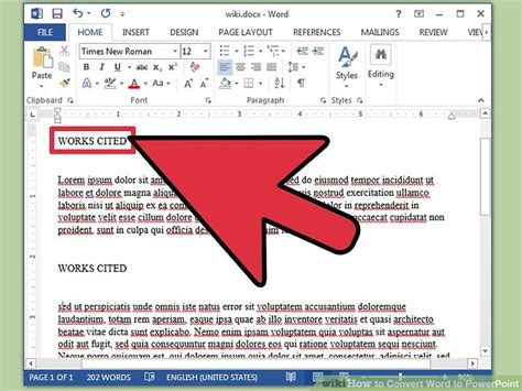 Convert ms office powerpoint(*.ppt, *.pptx, *.pptm, *.pps, *.ppsx, *.ppsm) to word (*.doc, *.docx, *.docm), rtf format. 3 Ways to Convert Word to PowerPoint - wikiHow