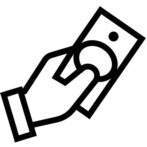 Icon patterncreate icon patterns for your wallpapers or social networks. Library of money in hand clipart transparent stock black ...