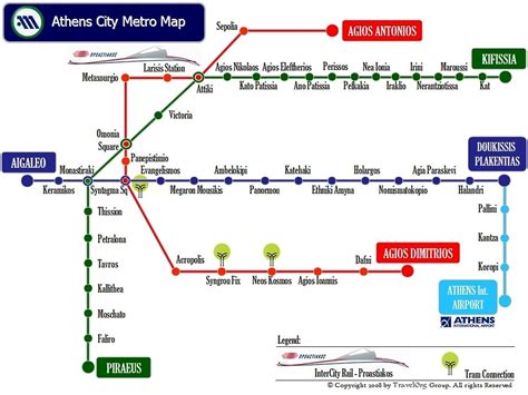 The athens metro has 3 lines. Map & directions - Plaka Hotels Athens | Book Online