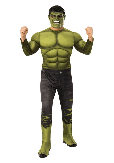 Adult Avengers Endgame Incredible Hulk Deluxe Costume