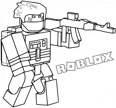 Roblox Coloring Pages Download And Print