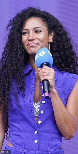 Vick Hope Looks In High Spirits While Showing Off Her Huge Engagement
