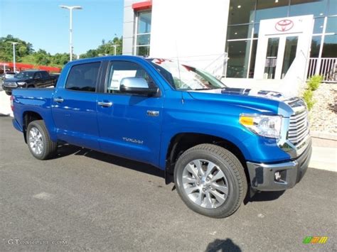 2017 Blazing Blue Pearl Toyota Tundra Limited Crewmax 4x4 121245448