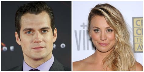 New Couple Alert Henry Cavill Is Dating Kaley Cuoco Glamour