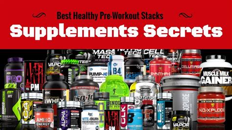 Best Healthy Pre Workout Stack Supplement Stack Hack Youtube