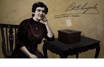 Portuguese physician and the first woman to vote in portugal. Carolina Beatriz Ângelo (1878 - 1911) - Jornal Tornado