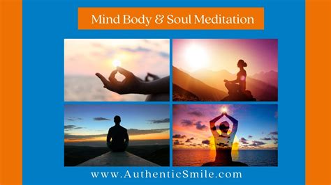 Body Mind And Soul Meditation Only Youtube