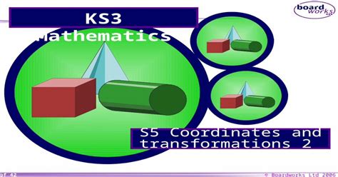 © Boardworks Ltd 2006 1 Of 42 Ks3 Mathematics S5 Coordinates And