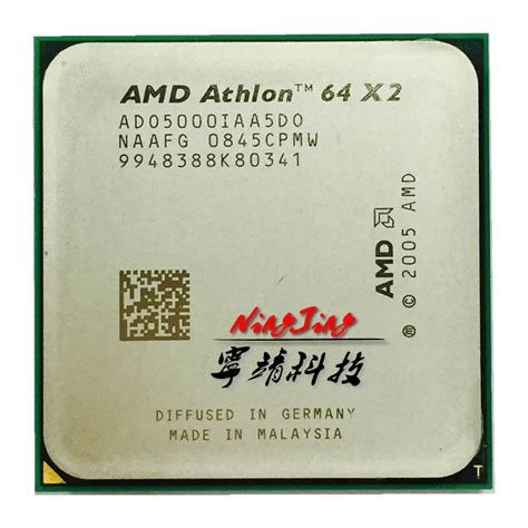 Buy Amd Cpu Athlon 64 X2 5000 26ghz Am2 940pin Dual Core Processor