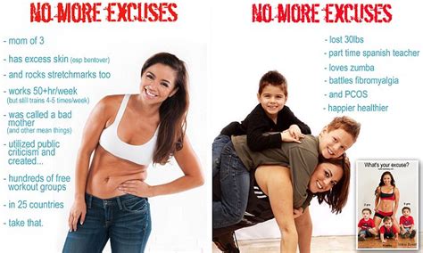 Fit Mom Maria Kang Launches New No More Excuses Campaign Daily Mail