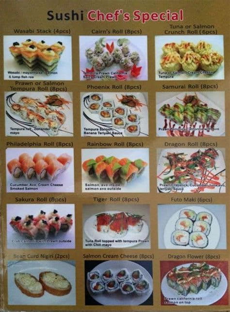 Yo Kung Fu Kitchen Sushi Menu Kitchen Photos Collections