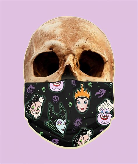 Disney Villains Face Mask