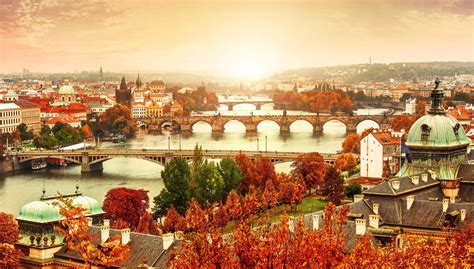 Autumn Town Wallpapers Wallpaper Cave