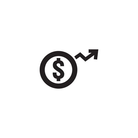 Rising Costs Clipart Vector Dollar Increase Icon Money Symbol With