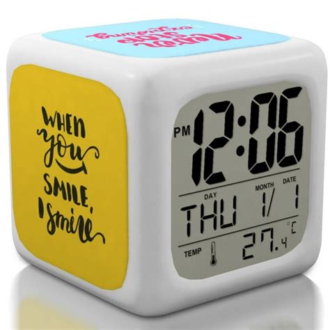 Bedroom Alarm Clock For Heavy Sleepers Kids And Teen Boys Or Girls
