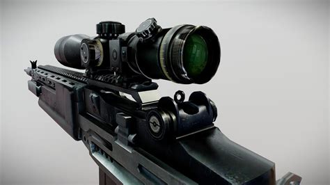 Mk 14 Enhanced Battle Rifle Dmr Download Free 3d Model By Abhay