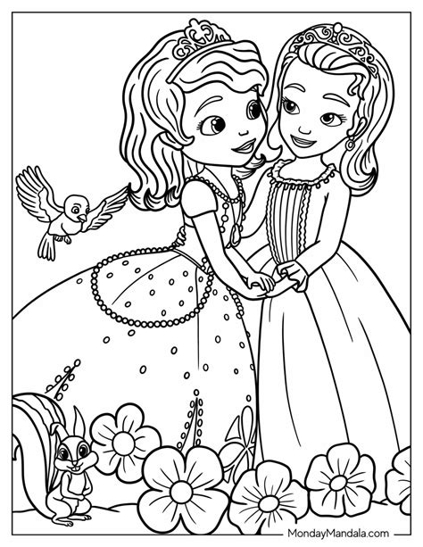 Sofia The First Coloring Pages Free Pdf Printables