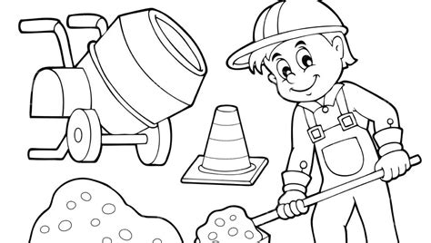 Everything has been classified in themes which are commonly used in primary education. Free Printable Construction Coloring Pages at GetDrawings ...