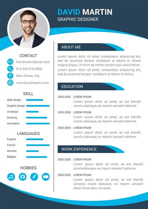 Resum cv sivan mydearest co. 12+ Contoh Desain CV Kerja Menarik Bisa Berbentuk PDF ...