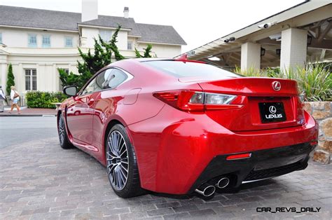2015 lexus rc f ultra sexy in red flawless animations 122 photos