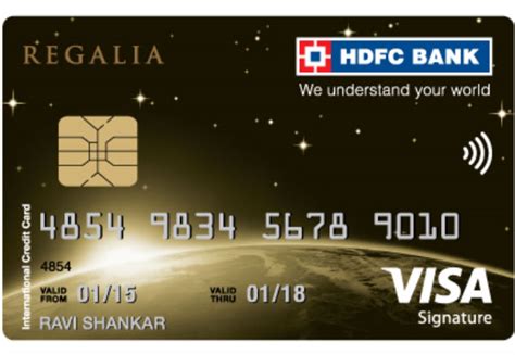 Get a discount voucher worth rs.750 and a base fare waived ticket to be availed for booking a return. HDFC VISA Regalia Credit Card Reviews - Credit Card India