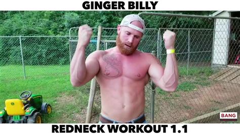 Comedian Ginger Billy Redneck Workout 11 Lol Funny