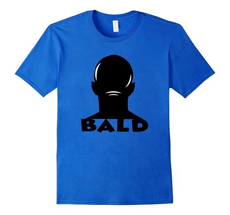 Mens Funny Bald T Tshirt Bald Is Beautiful And Sexy T Shirt Vaci