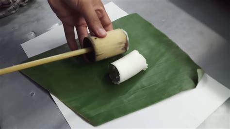 Unik Dan Langka Kue Putu Bambu Medan Deli Indonesian Street Food