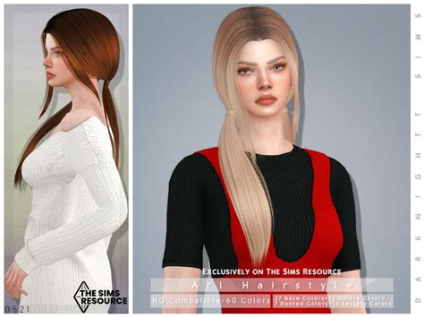 Ari Hairstyle By Simcelebrity00 At Tsr Sims 4 Updates