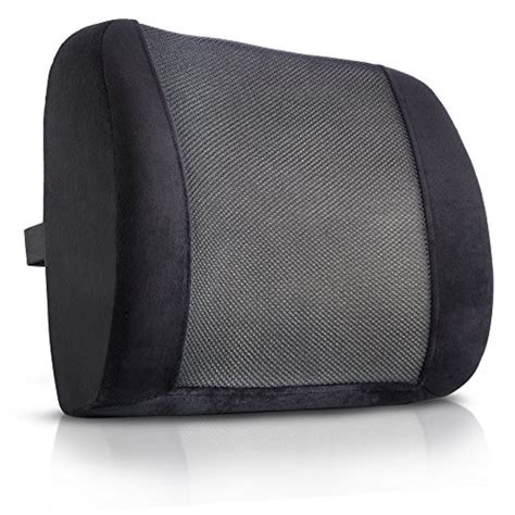 The wedge or apex of the pillow can be fitted into the curve of the spine while lying on the back. Chair Support for Lower Back Pain: Amazon.com