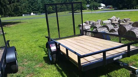 2021 Newly redesigned Next Gen Carry on 5x8 Utility trailer from