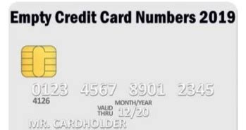 There are several other creating fake cards has given way to online information theft. 200 Free Credit Card Numbers with CVV 2020 List