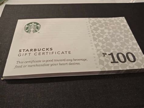 Starbucks Gc Tickets And Vouchers Store Credits On Carousell