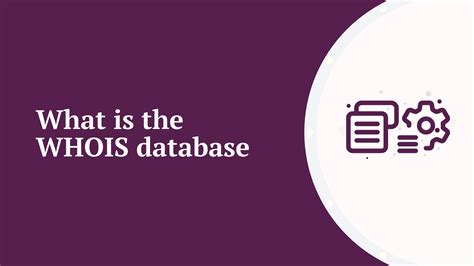 What Is The Whois Database And Does It Affect Your Domain