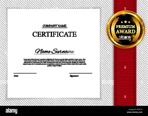 Certificate Template Blank For Your Needs