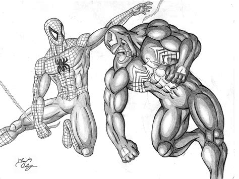 Spider-man Vs. Venom by dsx100 on DeviantArt