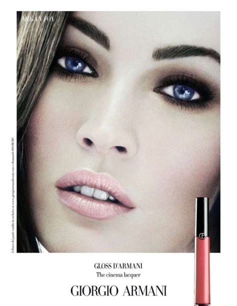 Giorgio Armani Gloss Darmani 2011 Ad Campaign Megan Fox Photo