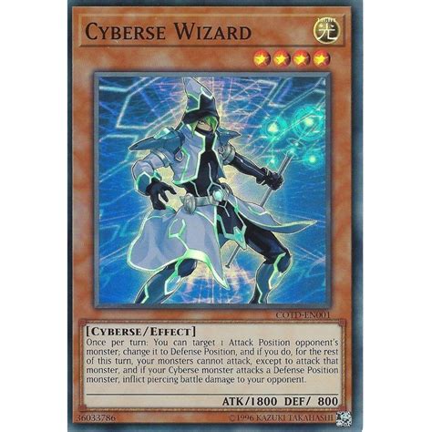 Yu Gi Oh Trading Card Game Yu Gi Oh Cyberse Wizard Super Rare Cotd