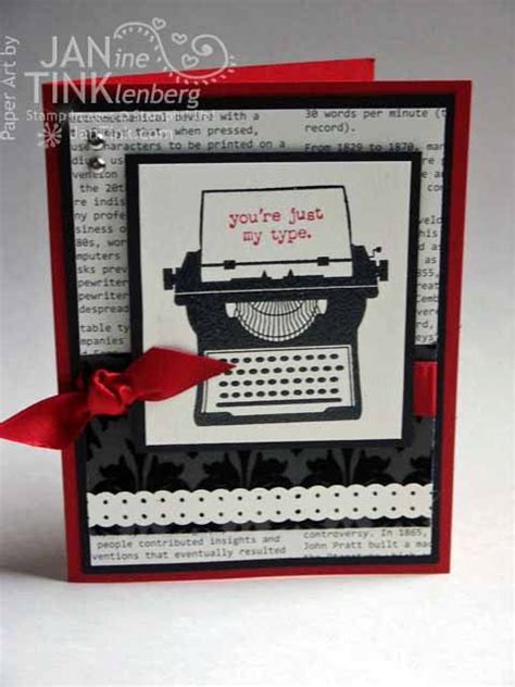 Etsy Transaction Greeting Card You Re Just My Type Typewriter Love For Husband Wife