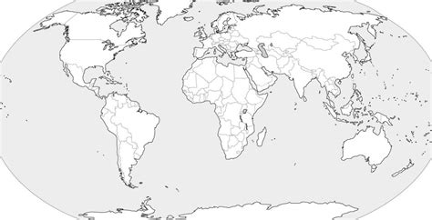 Map Of The World With No Labels 7 Printable Blank Maps For Coloring