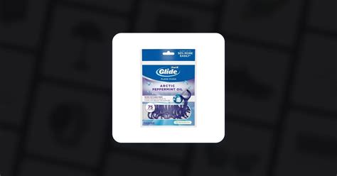 Oral B Glide Floss Picks Arctic Peppermint Oil 75 Pack • Pris