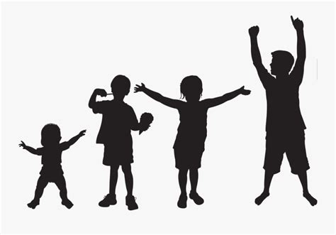 Child Silhouette Png Free Transparent Clipart Clipartkey